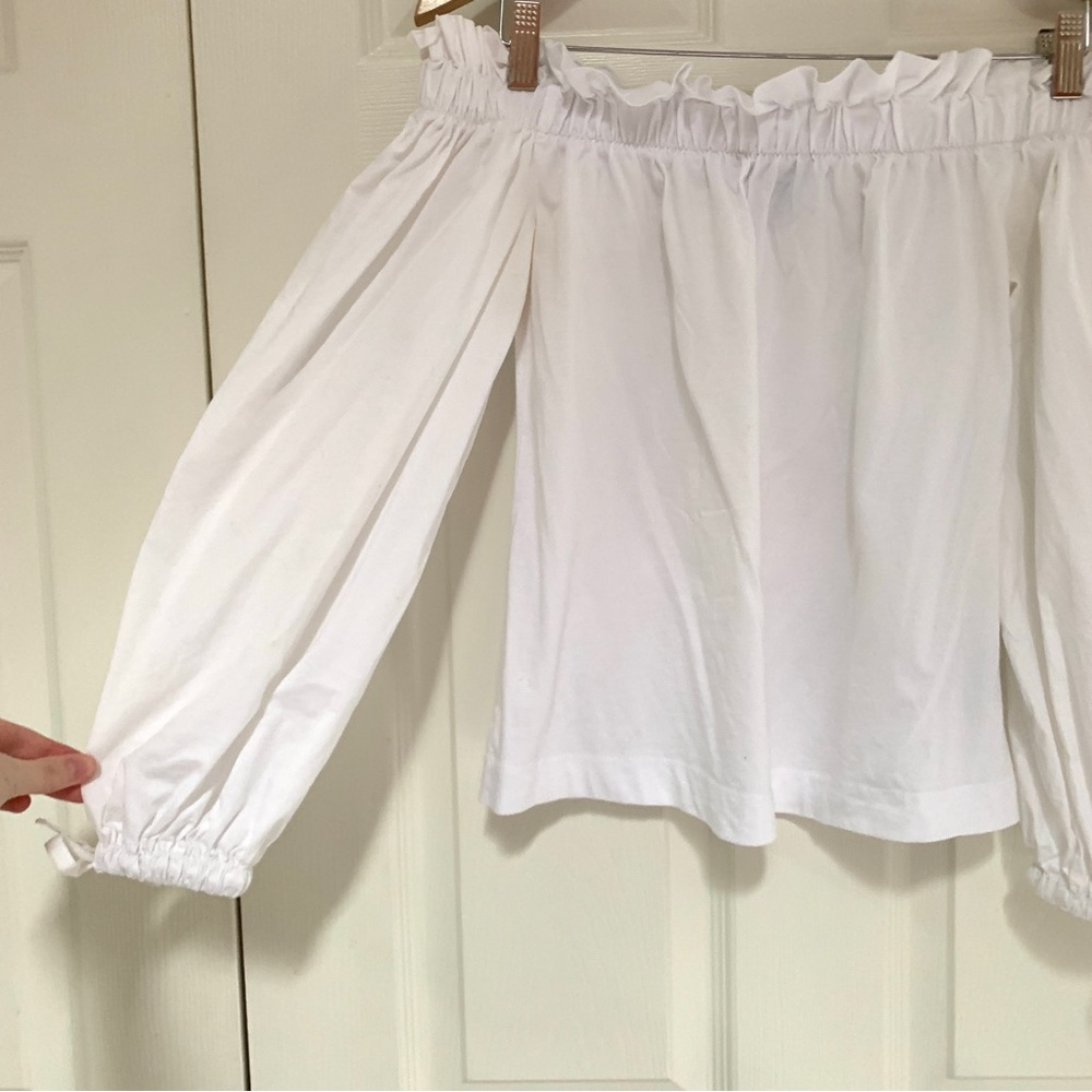 Banana Republic off the shoulder blouse